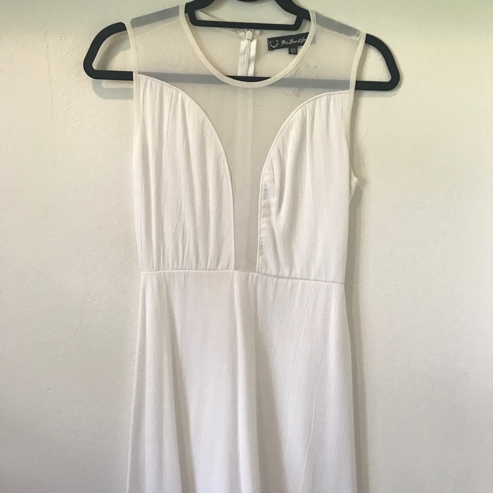 For love and lemons white dress, new with tags